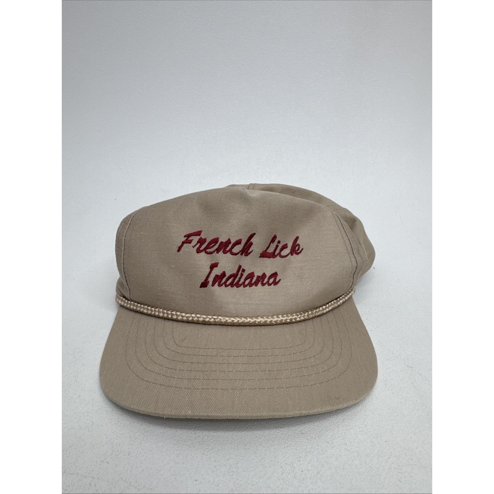 Vintage French Lick Indiana Snap Back Hat